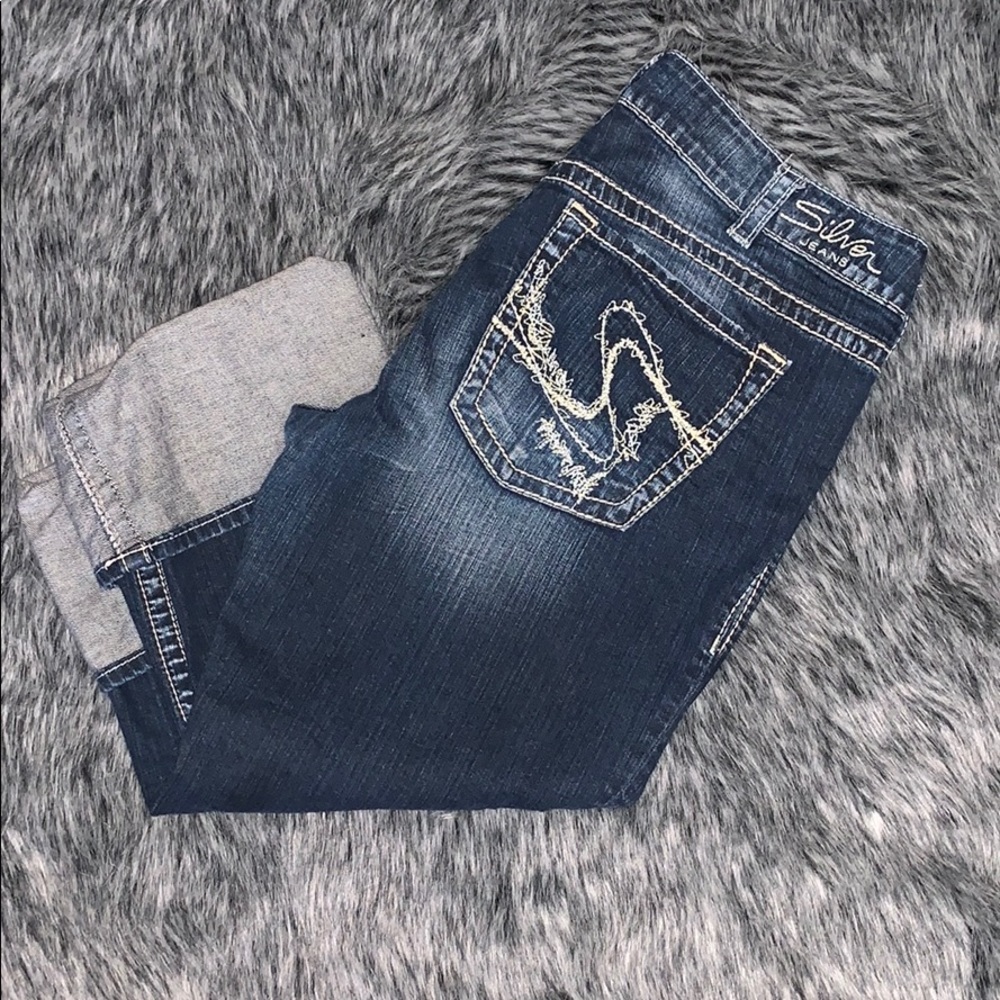 Silver brand capris